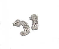Orecchini Gemoro Donna Radici in Oro bianco Diamante OB800BIA - OB800BIA